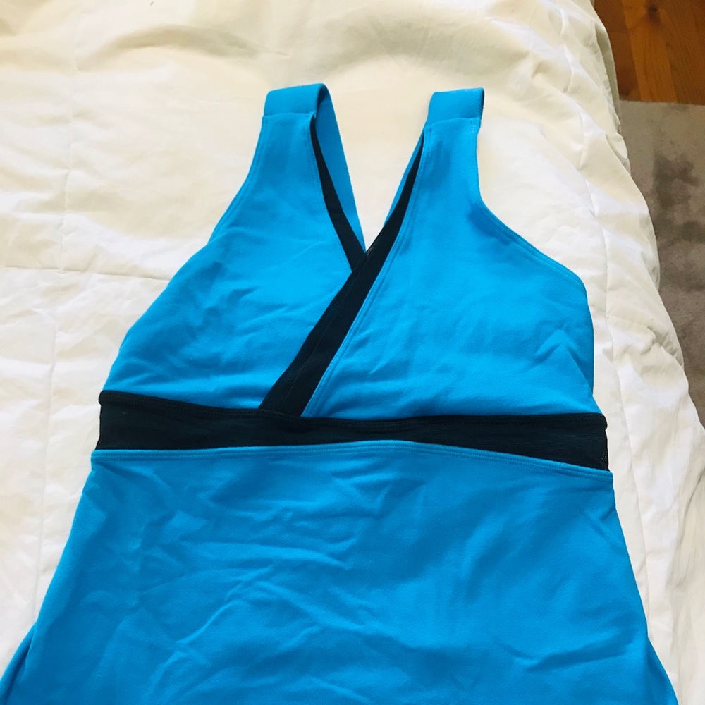 Lululemon Racerback Tank with Mesh Back - Picture 2 of 8